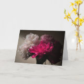 Peonies, carte (Fleur jaune)