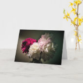 Peonies, carte (Fleur jaune)