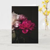 Peonies, carte (Fleur jaune)