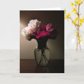 Peonies, carte (Fleur jaune)