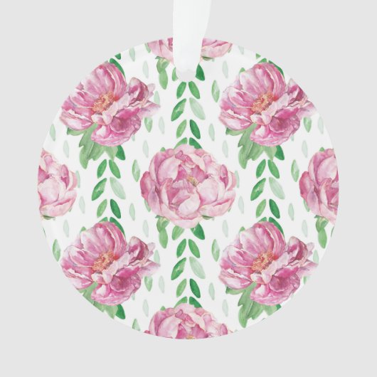 Peonies d'aquarelle rose (devant)