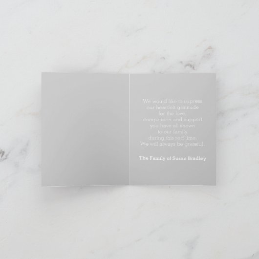 Peonies Digital Paper Cut-Out 2 Sympathy Bedankt (Binnen)