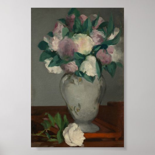 Peonies, Édouard Manet Poster (Voorkant)