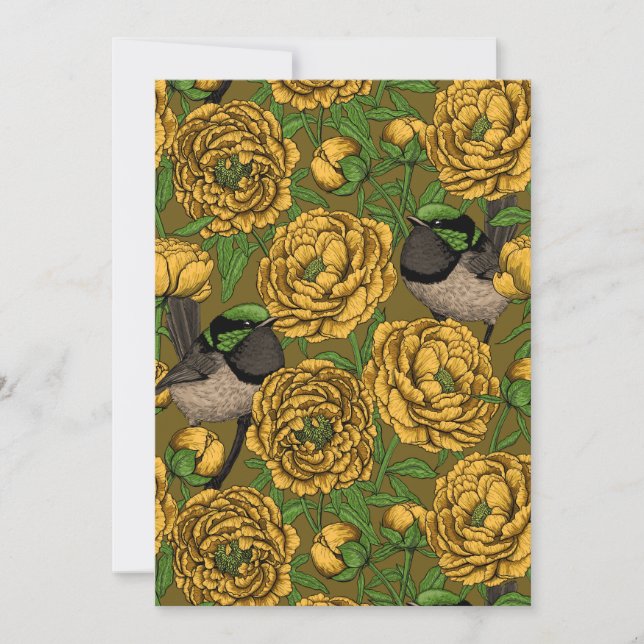 Peonies en Peonies (Voorkant)