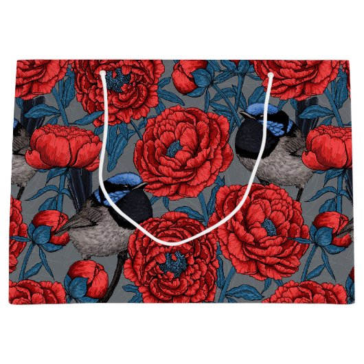 Peonies en Peonies Groot Cadeauzakje (Voorkant)