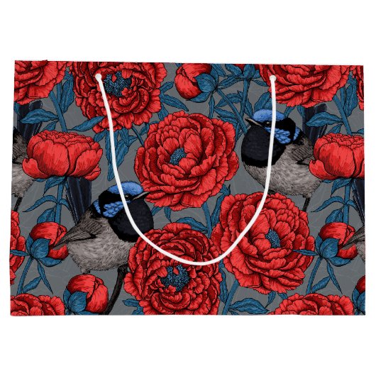 Peonies en Peonies Groot Cadeauzakje (Achterkant)