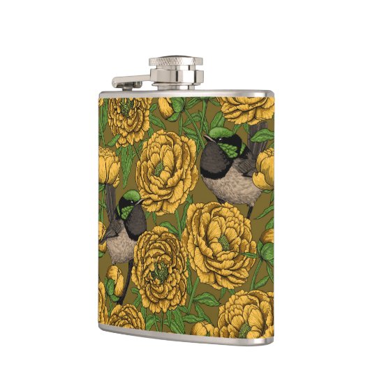 Peonies en Peonies Heupfles (Links)