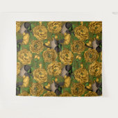 Peonies en Peonies Wandkleed (Voorkant (horizontaal))