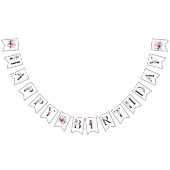 Peonies Fleurs joyeuses Bannière d'anniversaire (Tout)