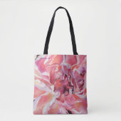 Peonies Floral Canvas tas (Voorkant)