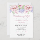 Peonies | Florale trilling van de hydrangeas Kaart (Voorkant)