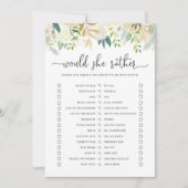 Peonies Gold Glitter zou de Kaart van het wild in  (Voorkant)