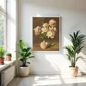 Peonies in een Vase, Charles Ethan Porter Poster