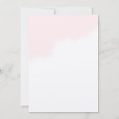 Peonies Invitation à la douche nuptiale (Dos)