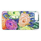 Peonies iPhone / coque ipad (Dos (Horizontal))