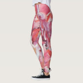 Peonies Leggings floraux (Gauche)