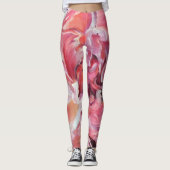 Peonies Leggings floraux (Devant)
