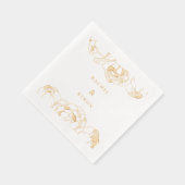 Peonies mariage Gold (Droite)