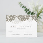 Peonies modernes RSVP | MARIAGE (Debout devant)