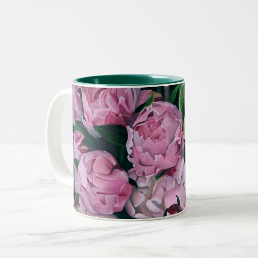 Peonies Mug (Devant gauche)