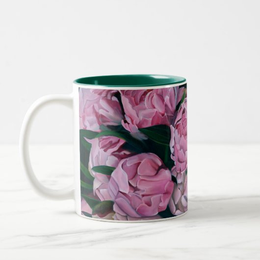 Peonies Mug (Gauche)