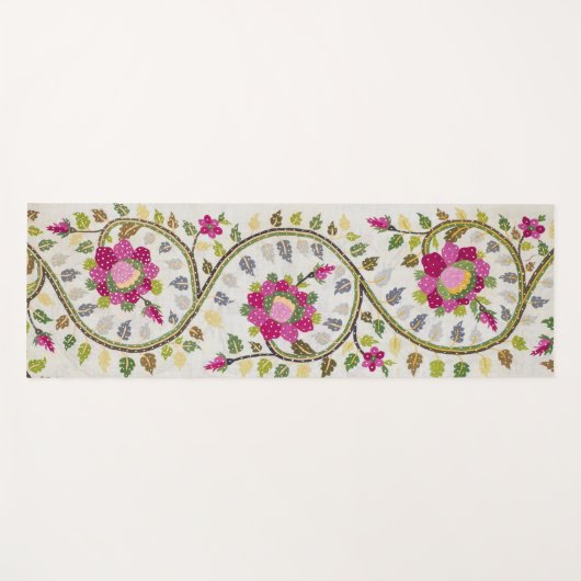 Peonies Pattern, William Morris Yogamat (Voorkant (horizontaal))