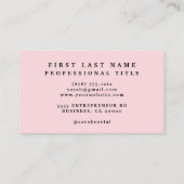 Peonies Peony Flowers Carte de visite (Dos)