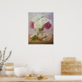 Peonies - Poster (Keuken)