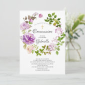 Peonies pourpres Invitation à la communion de cour (Debout devant)