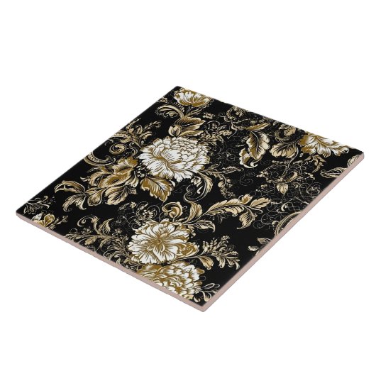 Peonies Premium Luxe Carreaux (Côté)