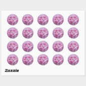 Peonies roses Peony Mariage Stickers (Feuille)