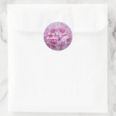 Peonies roses Peony Mariage Stickers (Sac)