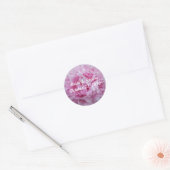 Peonies roses Peony Mariage Stickers (Enveloppe)