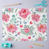 Peonies Series Design 9 Tissuepapier (Craft)