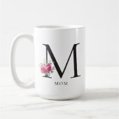 Peonies sucrées MOM 15oz Mug de café (Gauche)