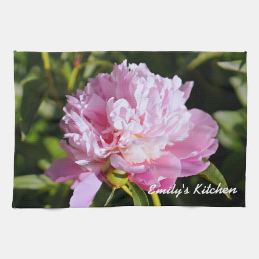 Peonies Theedoek (Horizontaal)