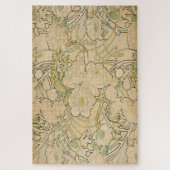 Peonies van Alphonse Mucha Legpuzzel (Verticaal)