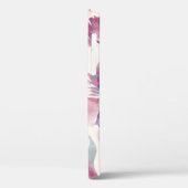 Peonies waterverf: naadloze bloemachtergrond. Case-Mate iPhone case (Achterkant / Links)