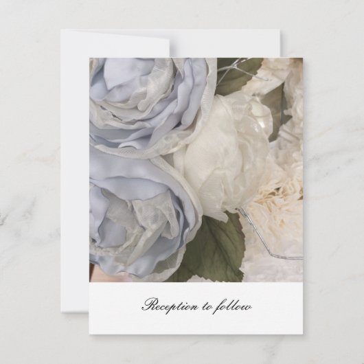 Peonies Wedding Uitnodiging (Achterkant)