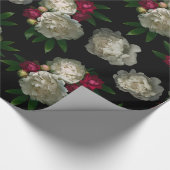 Peonies Wrapping Paper Cadeaupapier (Hoek)