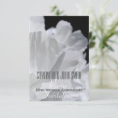 Peony 20th Mariage Anniversary Party Invitation 2 (Debout devant)