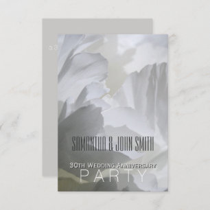 Peony 30th Mariage Anniversary Party Invitation 1