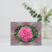 Peony avec bourgeons ~ carte postale (Debout devant)