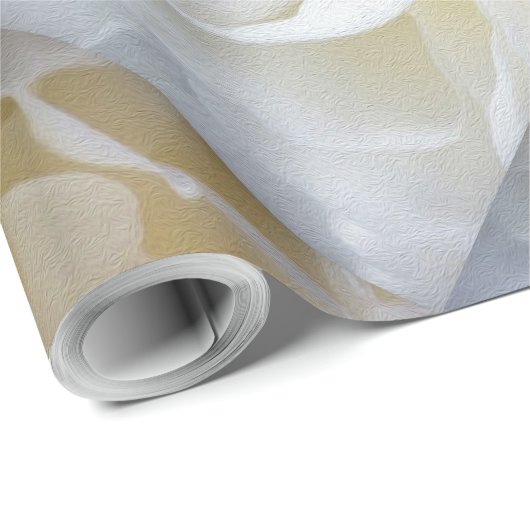 Peony-bladen Cadeaupapier (Rol Hoek)