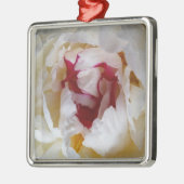 Peony-bladen Metalen Ornament (Links)