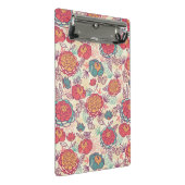 Peony-bloemen en -bladeren mini klembord (Schuin)