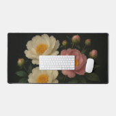 Peony Bloom Desk Mat (Keyboard & Muis)