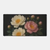 Peony Bloom Desk Mat (Voorkant)