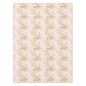 Peony Botanical Floral Pink Tafelkleed (Voorkant)