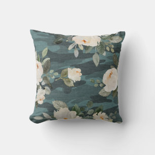 Peony Camo Sierkussen
